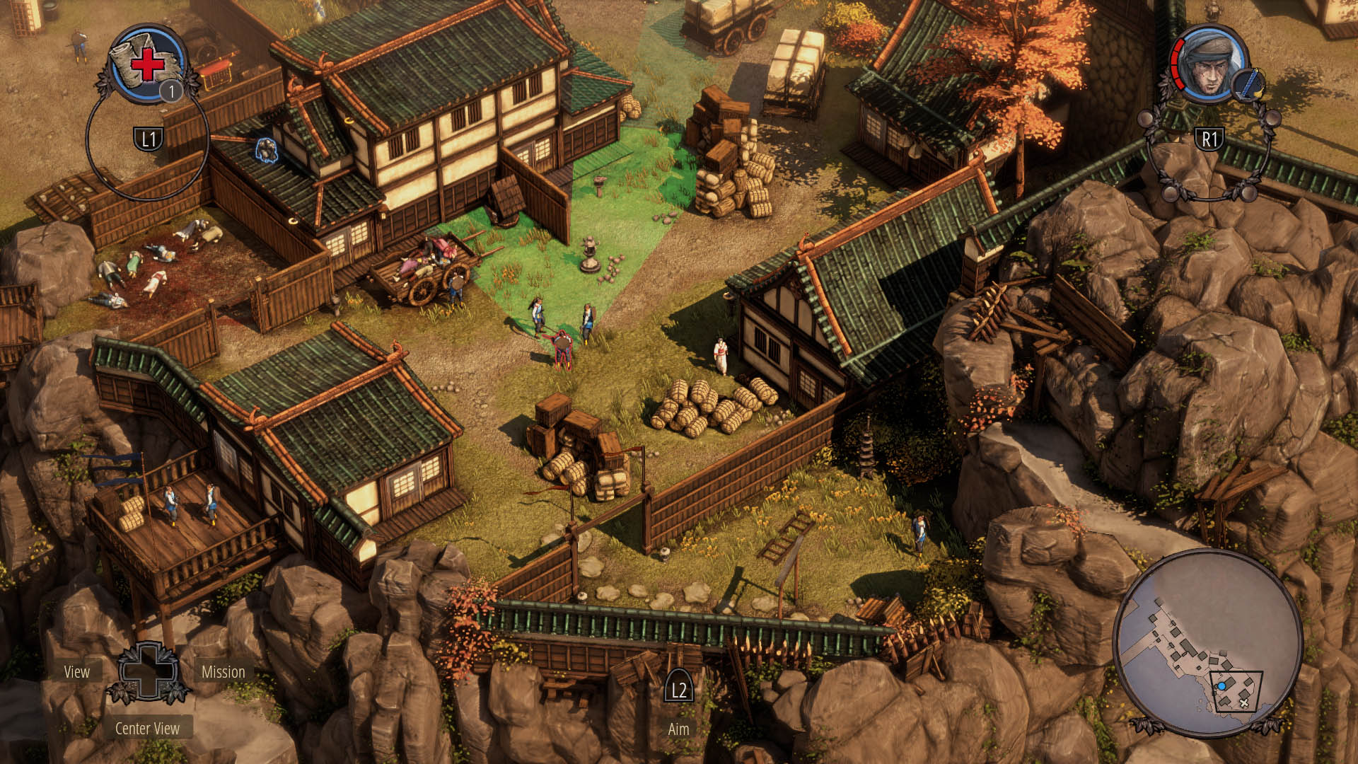 Аренда и прокат Shadow Tactics: Blades of the Shogun для PS4 и PS5