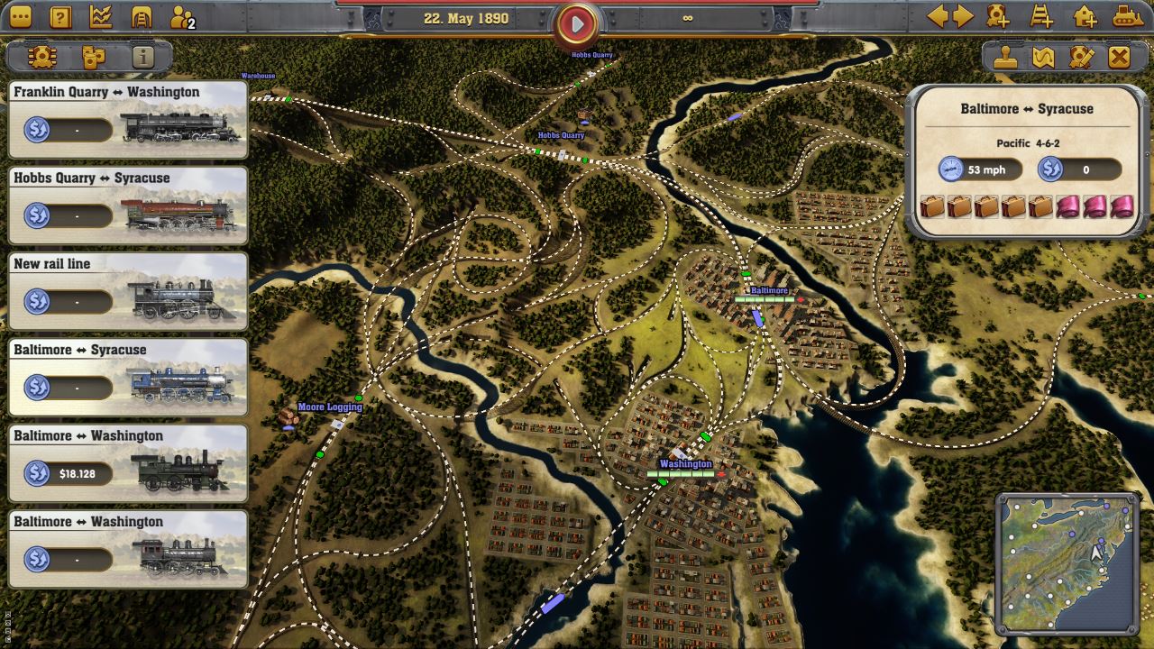 Аренда и прокат Railway Empire для PS4 и PS5