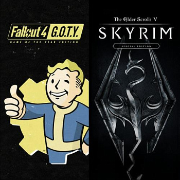 Аренда и прокат Fallout 4 + Skyrim (Все DLC) для PS4 и PS5